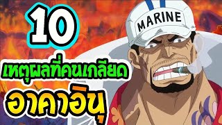 วันพีช : 10 เหตุผลที่คนเกลียด " อาคาอินุ " ll OverReview