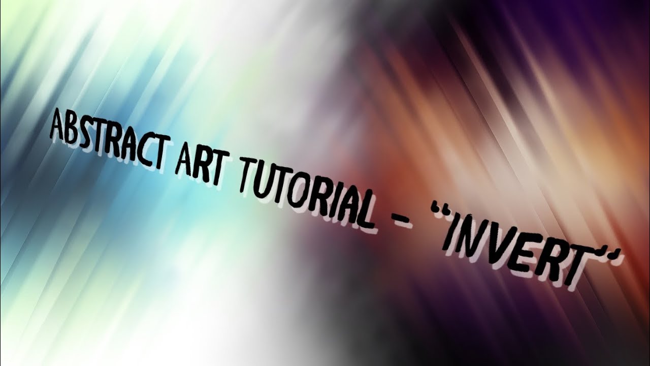 Simple Abstract Art On Procreate Tutorial “Invert” YouTube