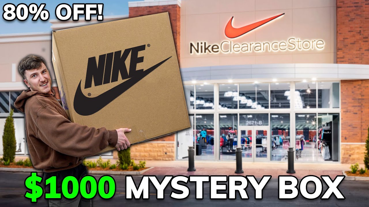 I Gave The Nike Outlet $1000 To Make Me -