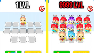 MAX LEVEL in Meow Rush: Merge & Run Game