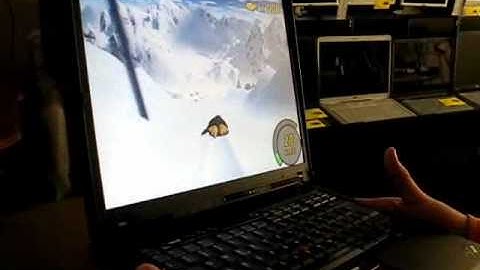 IBM Thinkpad R50 Active Protection System in Games