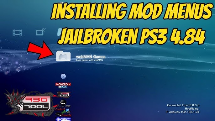 How to install GTA 5 Mod Menu PS3 NO JAILBREAK - HOW TO INSTALL USB MOD  MENU 