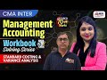 CMA Inter Management Accounting | Standard Costing &amp; Variance Analysis - Workbook Solving📝 | MEPL