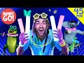 Glow sticks animals bugs  more   dance compilation  danny go songs for kids