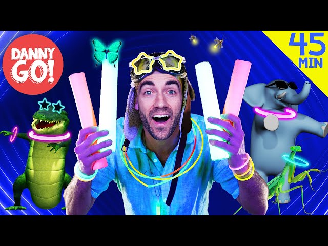 Glow Sticks, Animals, Bugs + more! ⚡️🐒🐛 | Dance Compilation | Danny Go! Songs for Kids class=