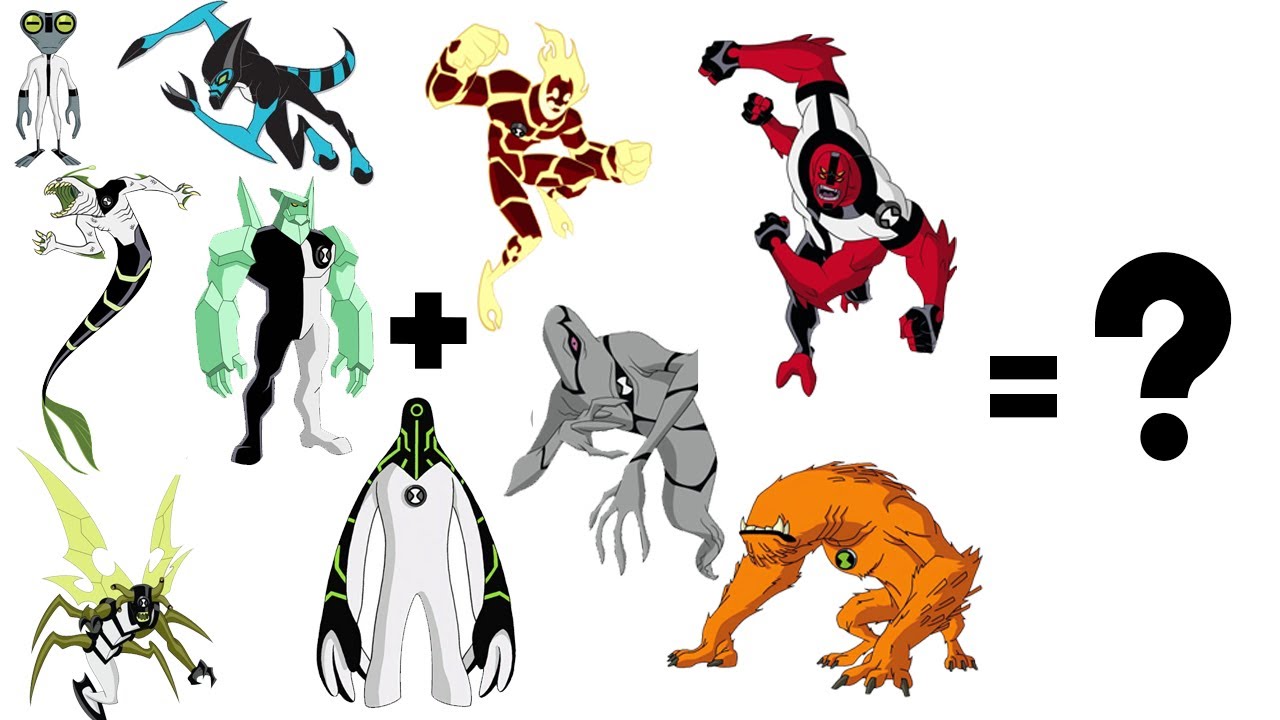 Ben 10 All 10 Classic Alien Fusion video 