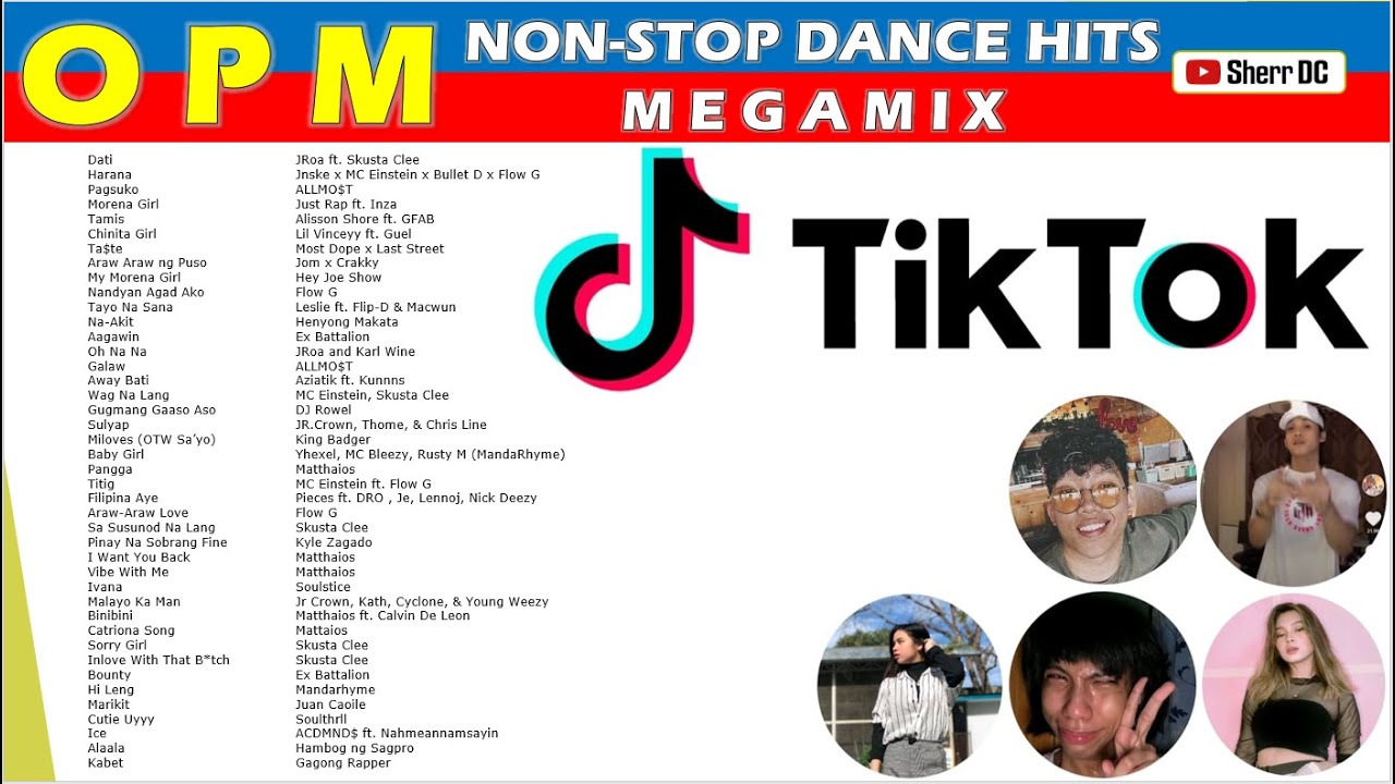 TikTok OPM Non Stop Dance Hits Megamix  DJ Sherr