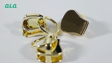 High quality Non lock slider with custom fency puller for Plastic zipper Garment Bags and Shoes