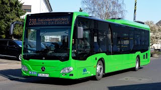 Mitfahrt Mercedes-Benz Citaro O530 C2 Le Ü Von Der Ilmebahn Gmbh Einbeckwagen 7 Zf Ecomat Euro 6