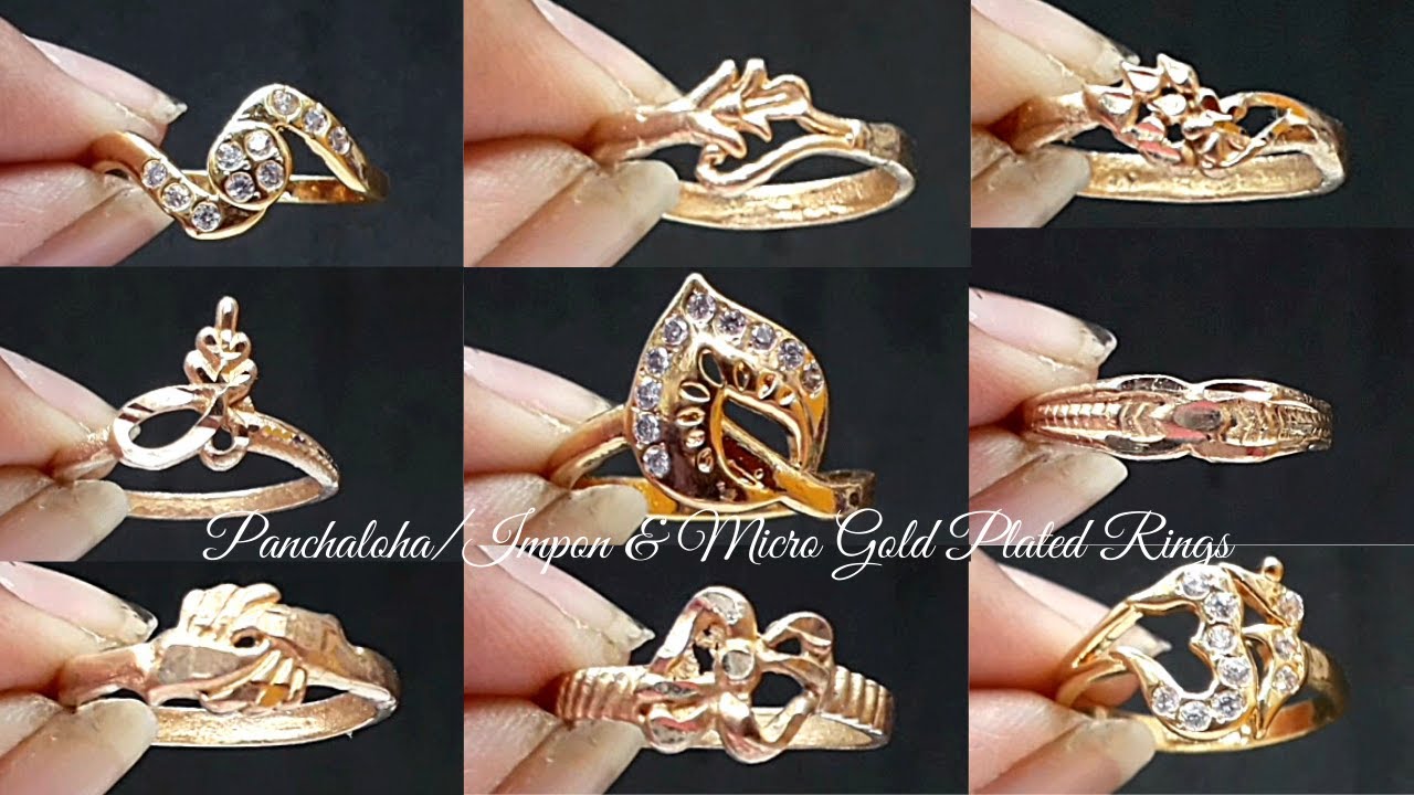 Latest Daily Wear Panchaloha Finger Rings panchaloha Imponrings