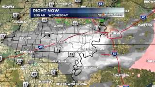 Miss the forecast? Here's a 1 minute Quickcast to get you up to date. #ARWX