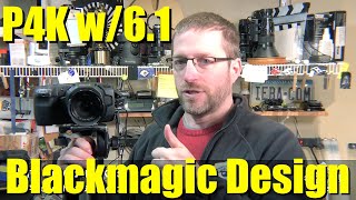Blackmagic Design P4K (w/6.1 Update) Pocket Cinema Camera 4K