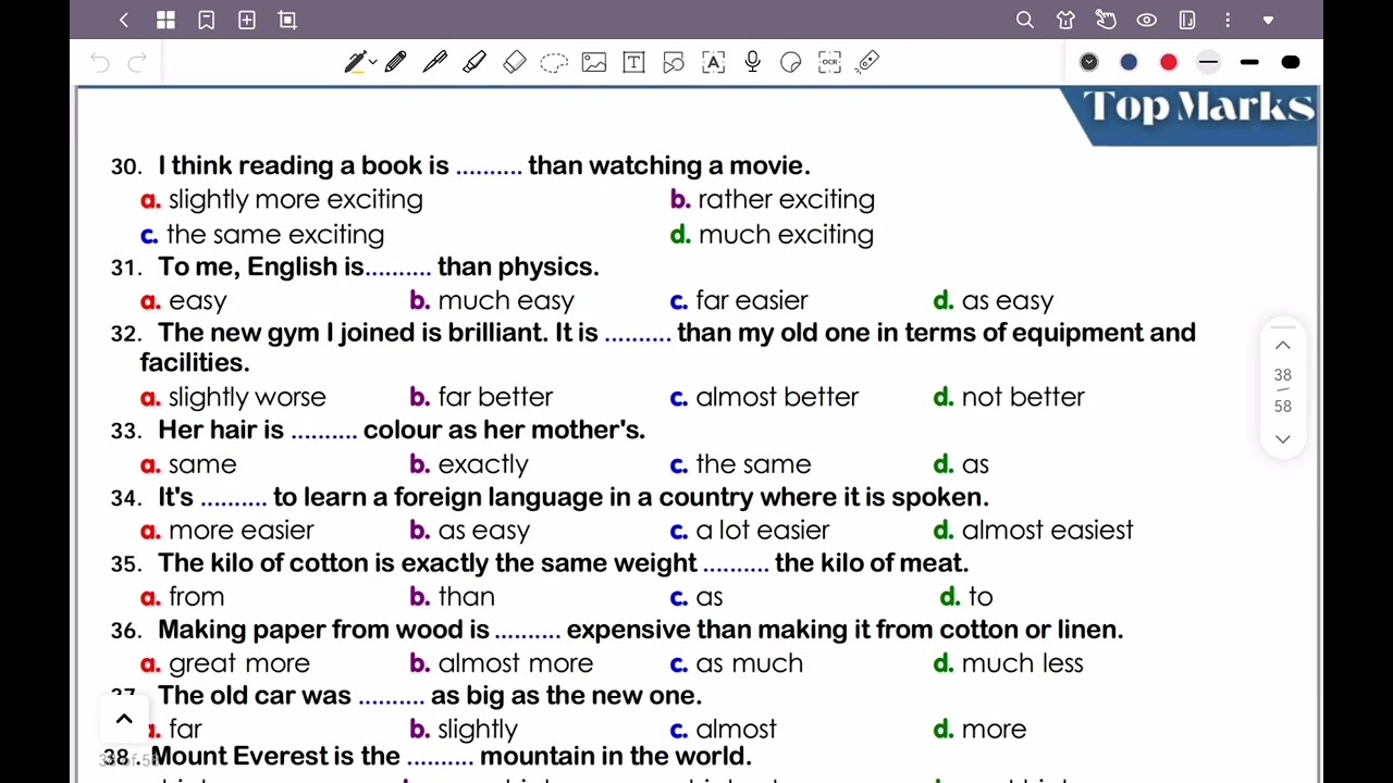 الصف الثاني الثانوي Rewrite