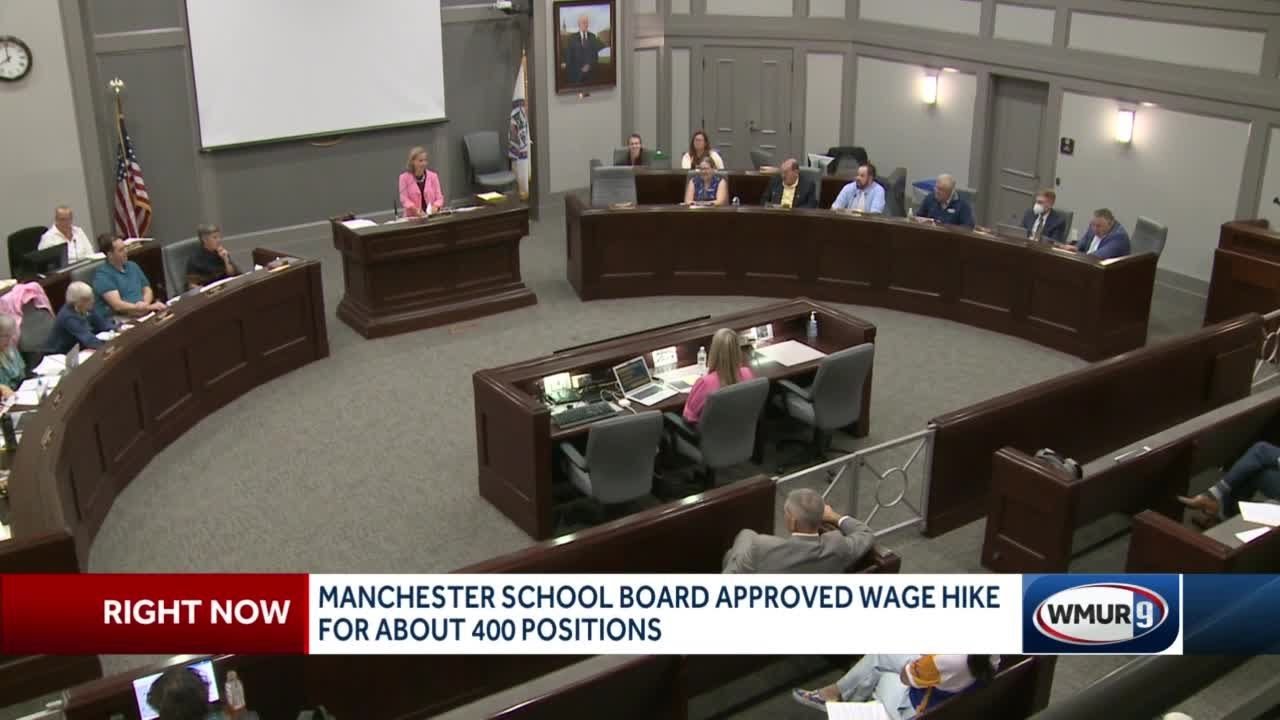 Manchester School Board approves minimum wage hike, CDC guidelines