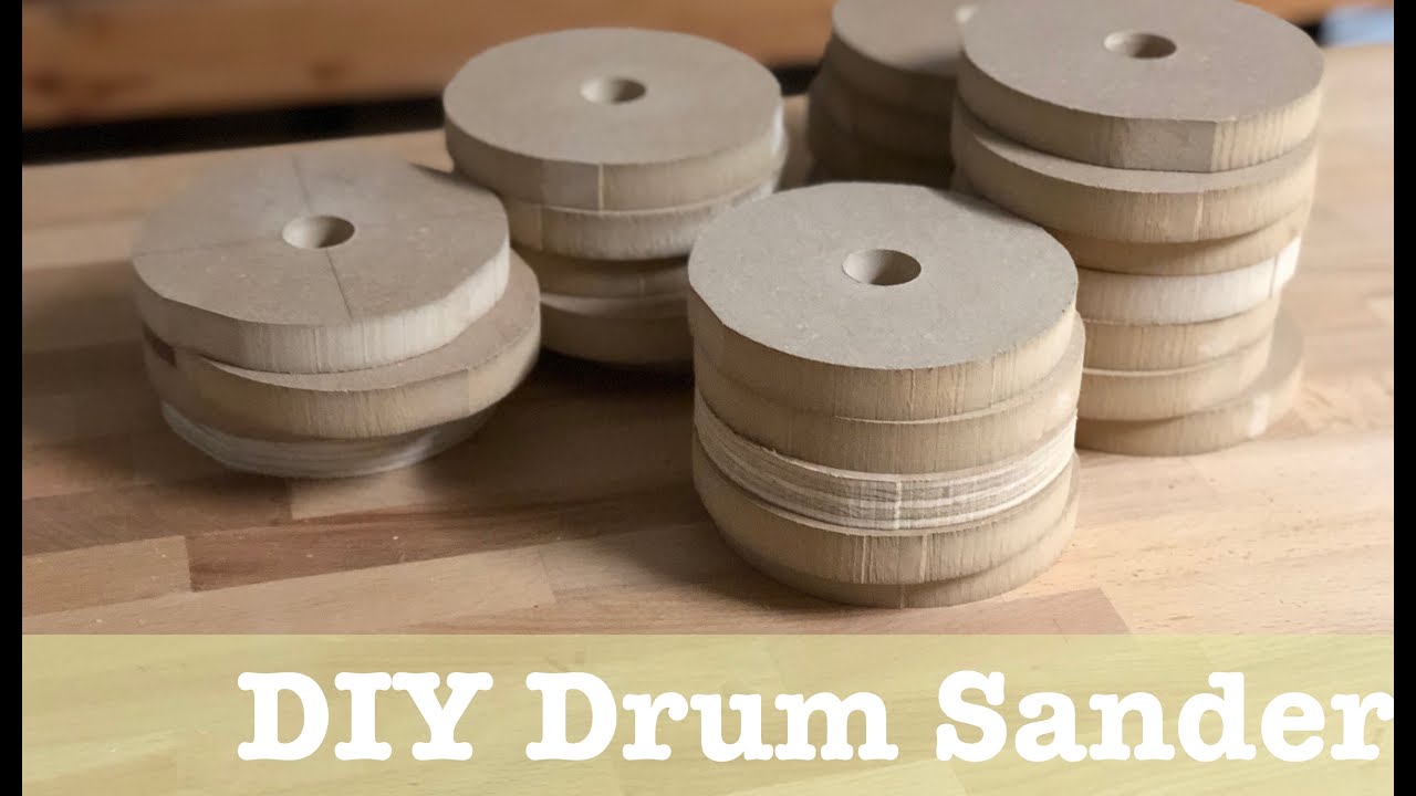 DIY Drum Sander Thickness Sander Essential tool for making acoustic