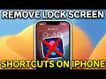 How To Remove Lock Screen Shortcuts On iPhone (WORKING 2026!)