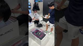 【先行体験】バトルエントリーセット∞インフィニティで久しぶりのフルシュート!【ベイブレードエックス】beyblade X #shorts