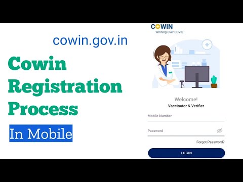 COVID-19 VACCINATION - Online portal entry in cowin.gov.in website