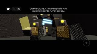 Roblox AI War Red Vs Blue Backstory 