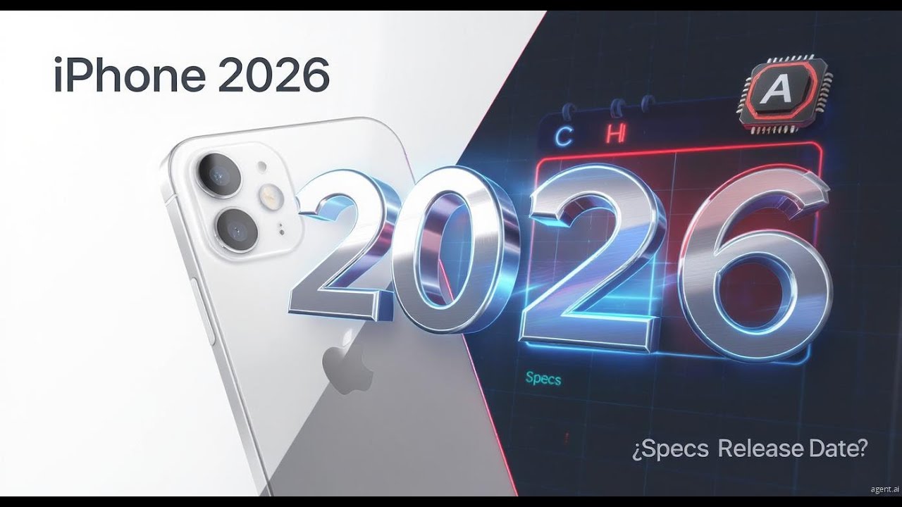 iPhone 2026 Rumors, Features & Release Date | Foldable iPhone, A20 Chip, AI Siri & Design Upgrades