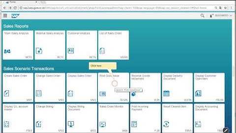 Post Good Issue by SAP Screen Personas design Fiori