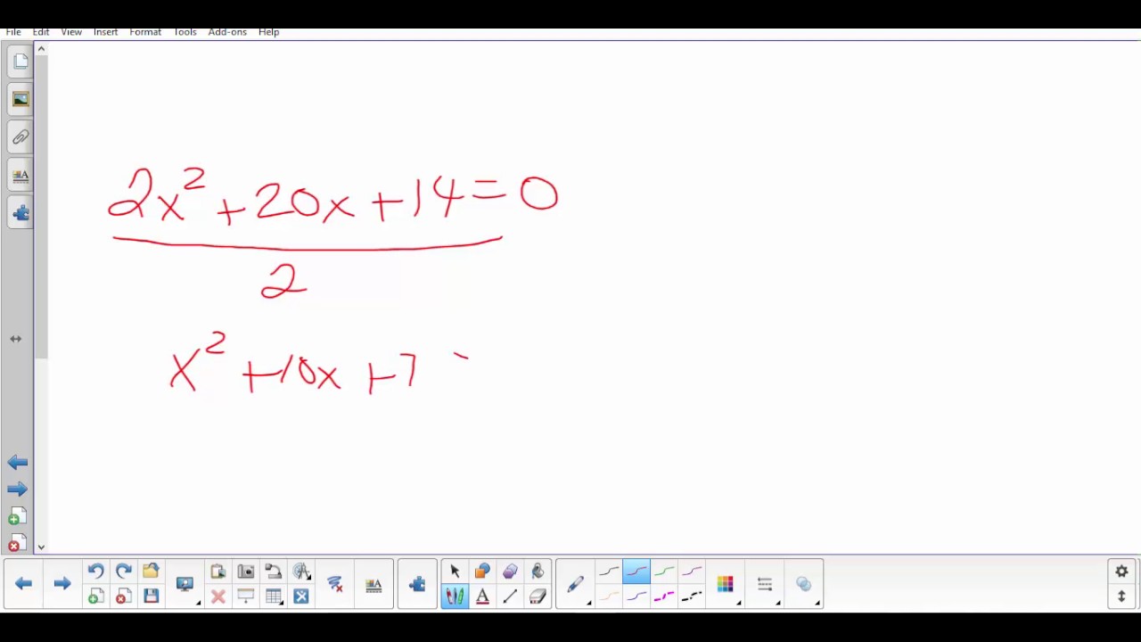 Solving by Completing the Square - YouTube
