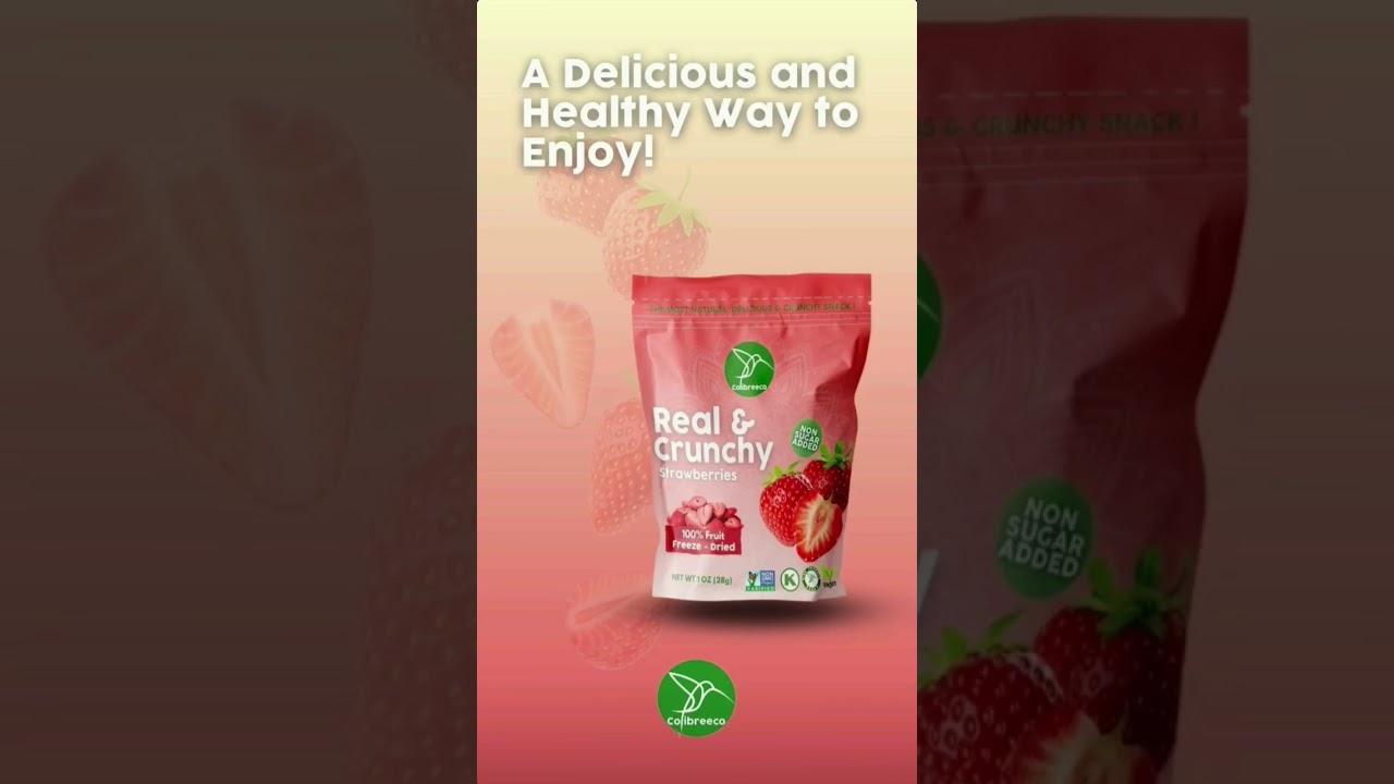 👉 Our freeze-drying process preserves all the vitamins, minerals  and flavor of fresh fruits.