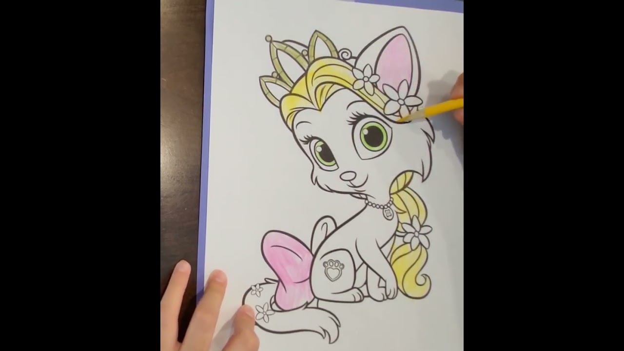 Palace pets coloring