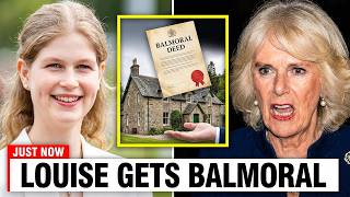Celebrity Lady Louise Inherits Balmoral Cottage — William Steps In, Camilla Left Out Completely Wealth