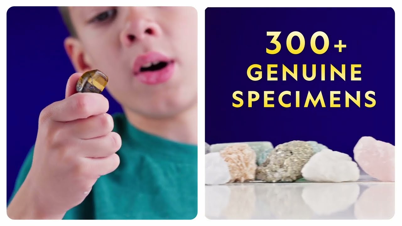 NATIONAL GEOGRAPHIC Ultimate Rock, Mineral & Crystal Activity Kit