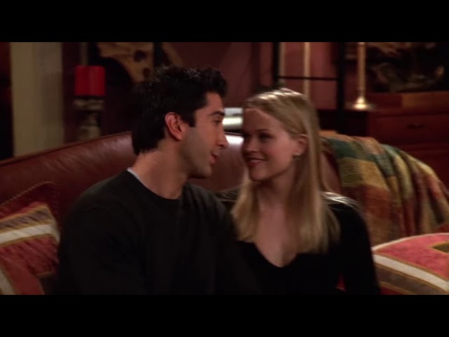 Friends HD   Jill kisses Ross class=