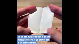 How to Visually Examine Plastic Tube Seals