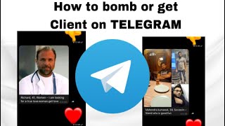 How to bomb dating site on Telegram from any country get sure client 💰💰💰 screenshot 3