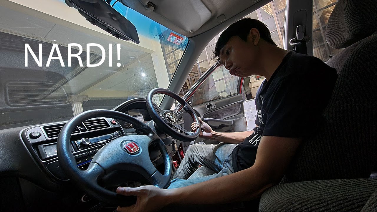 Installing Carbon Nardi Steering Wheel! YouTube
