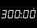 300 MINUTE - TIMER & ALARM - 1080p - COUNTDOWN