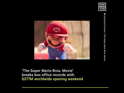 'The Super Mario Bros. Movie' Rakes in $146M Opening Weekend