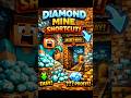 STOP Mining Diamonds Like This! 💎 (Fast Minecraft 1.21 Trick)#shorts #minecraft #gaming