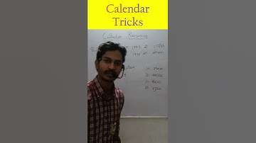 Calendar Reasoning Questions in Hindi | Reasoning Tricks | Clock and Calendar short Tricks #shorts