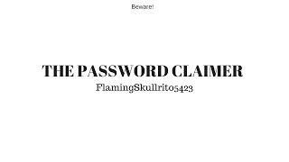 Password Hacker Roblox - 