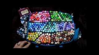 Organization- Copic Markers ..Question Answered