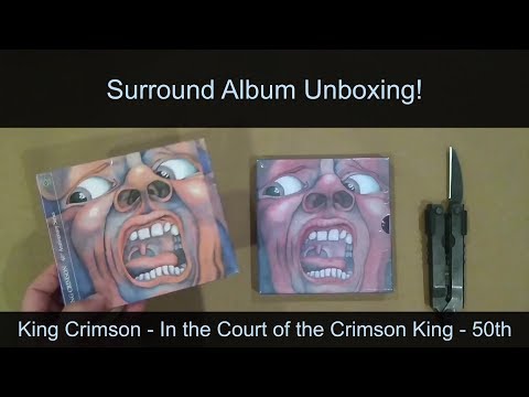 Unboxing- King Crimson - In the Court of the Crimson King 50th