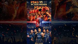 PBKS vs GT Match Preview IPL 2026 🔥 Playing 11 &amp; Prediction #ipl #pbksvsgt #shreyasiyer #shubmangill