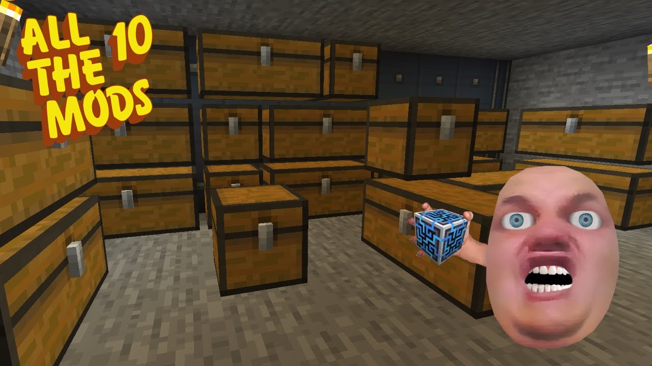 All the Mods 10 The Quest For Storage - YouTube