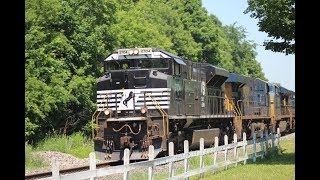 6/29/18  NS SD70M-2 Leads Q621 In Notch 8!