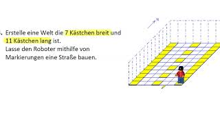 02 Programmieren lernen mit Robot Karol  - Schleifen mit Bedingung