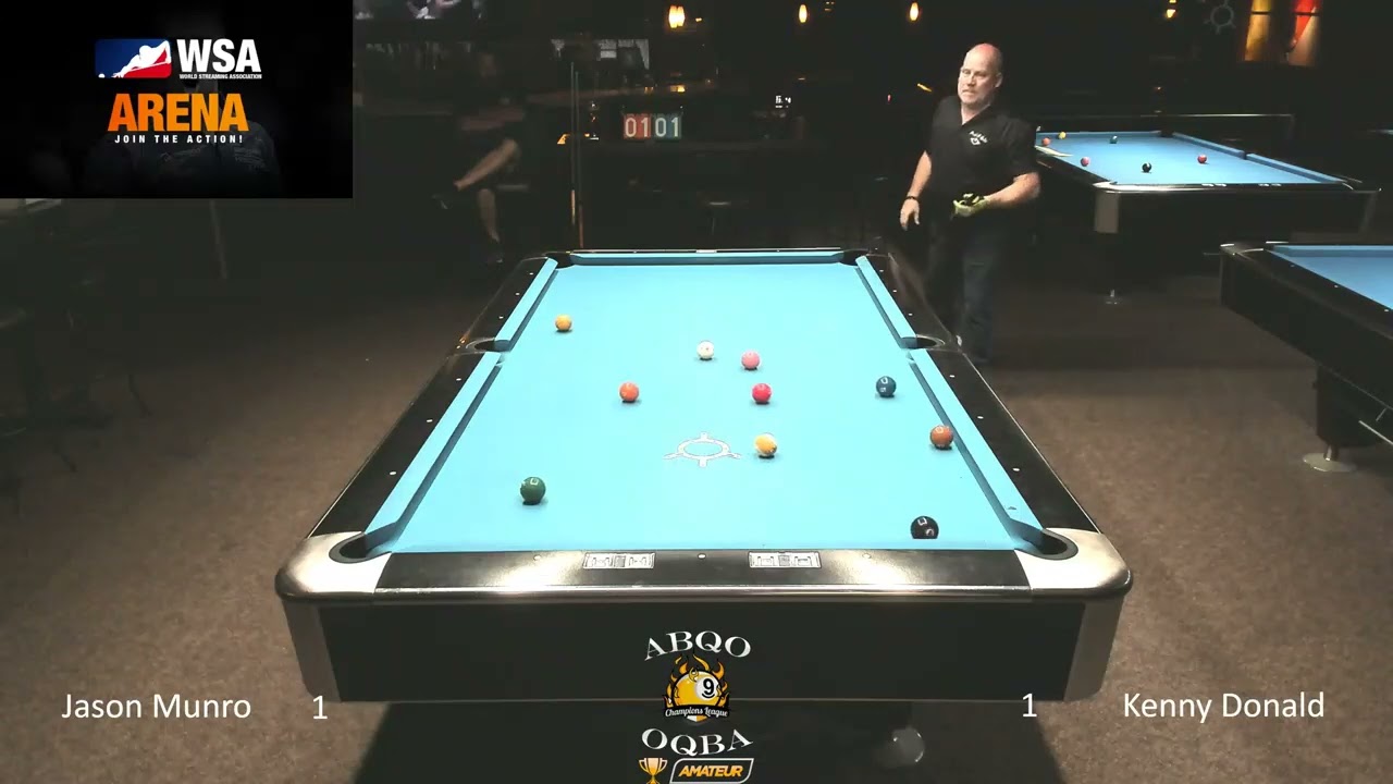 OQBA-ABQO Semi-Pro Finals (13-14May2023) - Jason Munro vs Kenny Donald