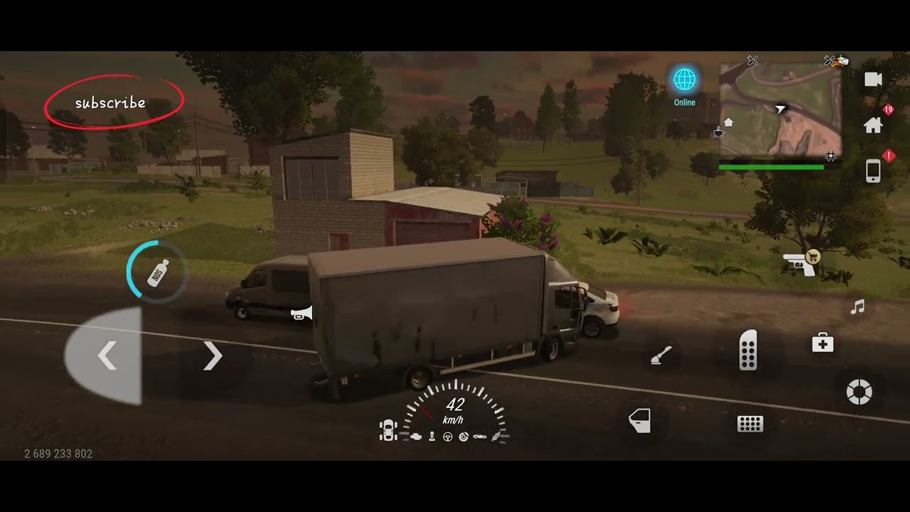 Today I drive truck in Mad Out 2 