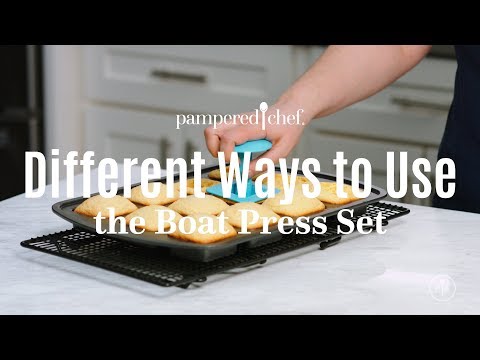 Different Ways to Use the Boat Press Set | Pampered Chef