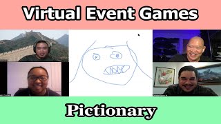 Virtual Event Games: Pictionary