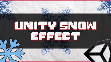 Как сделать снег в Unity? | Снег Unity | Система Частиц | Эффект Снега | Готовый Проект | GameDev